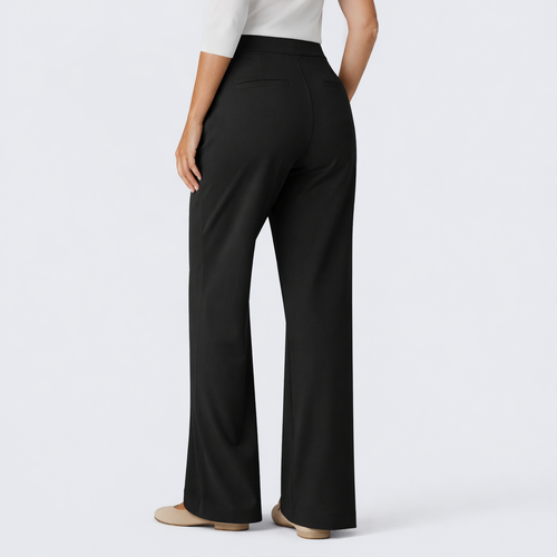 EVELLE Ultra-Stretch Ponte Straight-Leg Pants