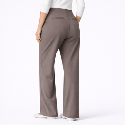 EVELLE Ultra-Stretch Ponte Straight-Leg Pants