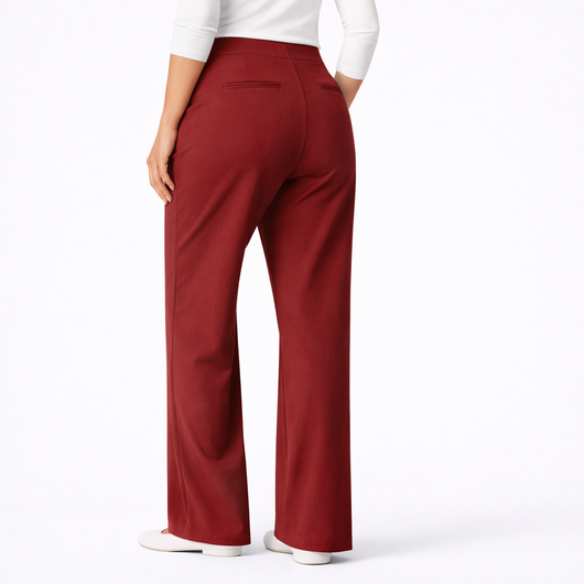 EVELLE Ultra-Stretch Ponte Straight-Leg Pants