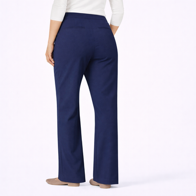 EVELLE Ultra-Stretch Ponte Straight-Leg Pants