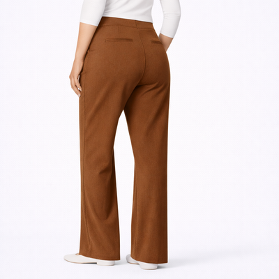 EVELLE Ultra-Stretch Ponte Straight-Leg Pants
