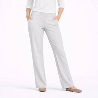 EVELLE Ultra-Stretch Ponte Straight-Leg Pant